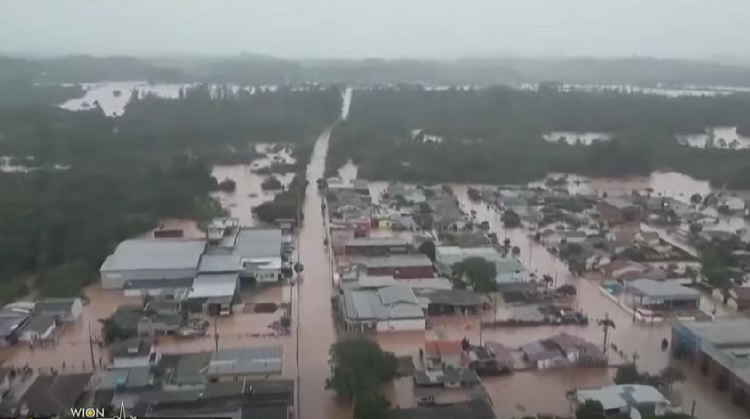 Inondazioni in Brasile: il bilancio delle vittime aumenta